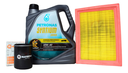 Filtros+aceite Petronas Syntium 10w-40 Fiat Uno,fiorino Fire