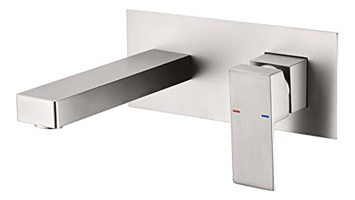 Grifo Para Lavabo De Baño Sumerain, Montaje En Pared, Base D