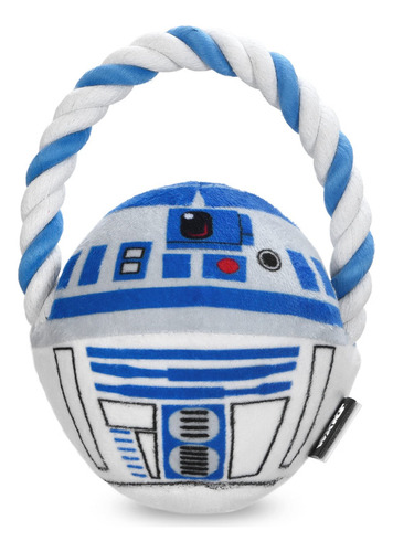 Star Wars For Pets R2-d2 Anillo De Cuerda Con Cabeza De Pelu