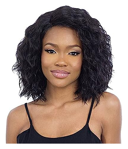 Mayde Beauty Synthetic 5 Invisible Lace Part Wig - Becca (2