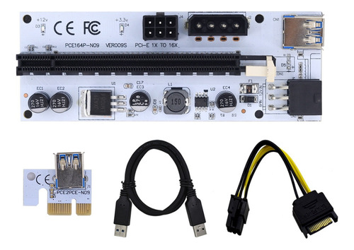 Extensor Pci-e Usb 3.0 Ver009 Ver009s Express De 1 A 16 Aume