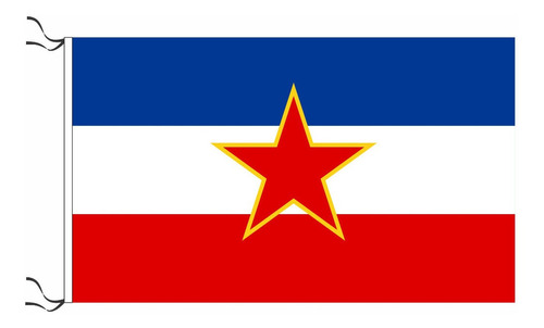 Bandera República Federativa Socialista De Yugoslavia 90x150