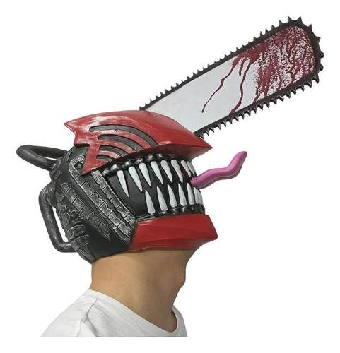 Motosierra Hombre Casco Cosplay Horror Scary Cos Costume