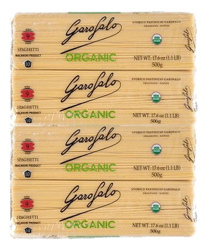 Garofalo Espagueti Organico 500g X 4 Und - g a $21