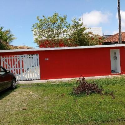 Imagem 1 de 14 de Casa Lado Praia Com Amplo Quintal Em Itanhaém Litoral Sul Sp