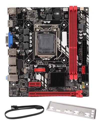 Placa Base Ddr3 Potencia Estable 2 Ranura Para I7 I5 I3 Red