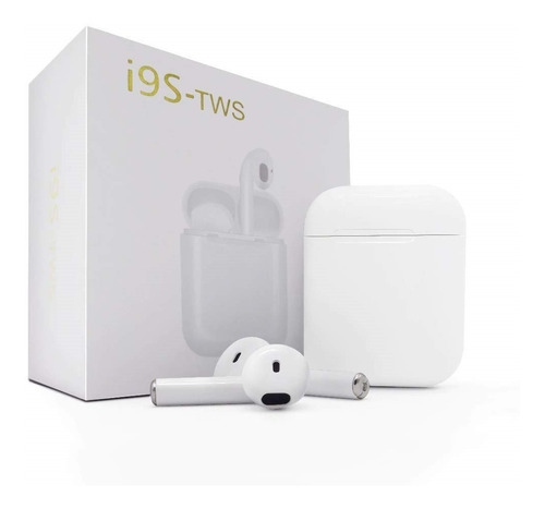 Audifono Bluetooth I9s Air Pods Celular Par + Bateria + Cabl