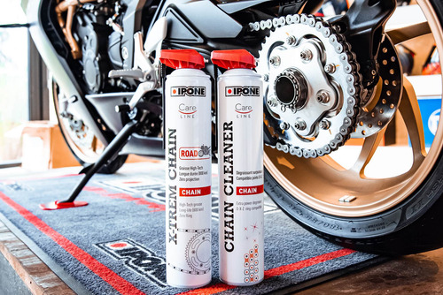 Imagen 2 de 6 de Aceite Cadena Moto Ipone X-trem Chain Road 750ml Ipone I041-38-97-03