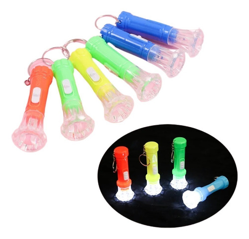 6pc Mini Niños Led Linterna Luces Juguetes,regalos Niños