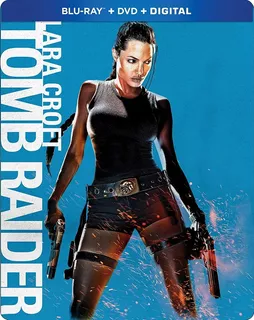 Blu-ray Lara Croft Tomb Raider 1 & 2 / Steelbook / 2 Films