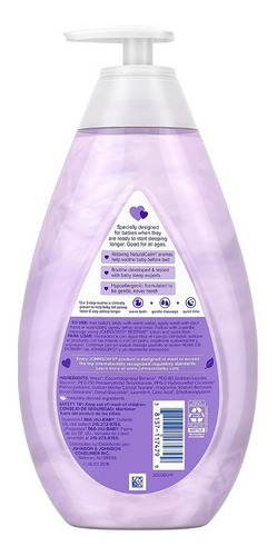 Imagen 7 de 8 de Jabón Liquido Nocturno (800ml) Johnson's Baby