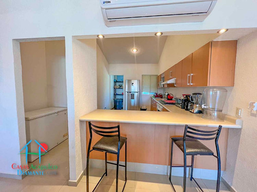Cad Diamante Lakes Zafiro 327. Terraza Con Vista A La Alberca Y Jardines