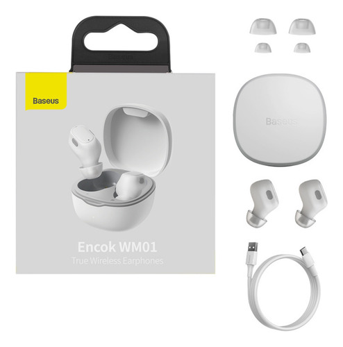 Audifono Inalambrico Baseus Encock Wm01 Bluetooth Tws