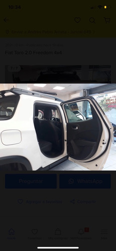Fiat Toro Freedom A/t 0km Lista Para Sacar De La Agencia !
