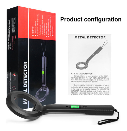 K Detector De Metales Portátil Ip66 For La Caza Del Tesoro