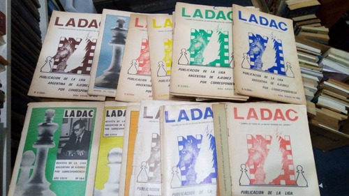 Revista Ajedrez Ladac 1965-1986 - 4 Ejemplares A Eleccion