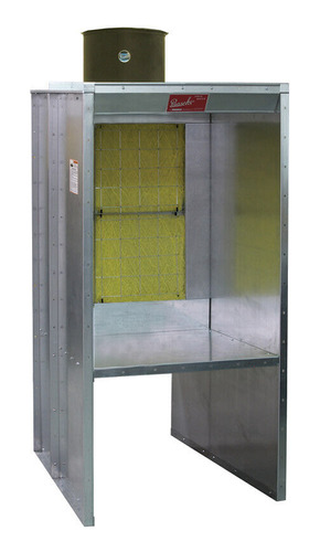 Paasche Paint Spray Booth 3' Wide (1 Phase Motor) - Made Ttf