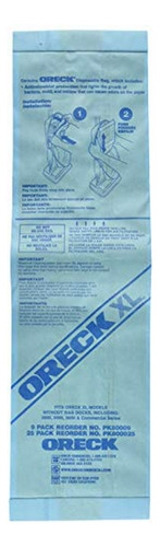 Bolsas Desechables Para Oreck Xl - 9/pack.