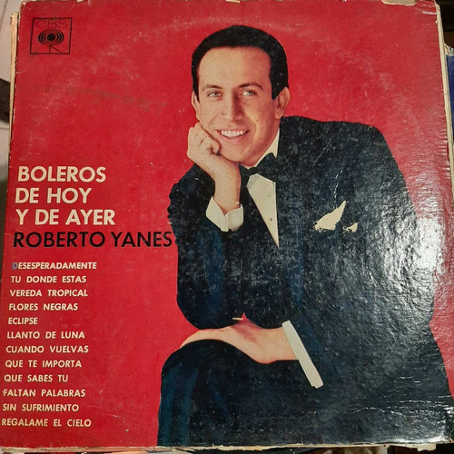 Vinilo Roberto Yanes Boleros De Hoy Y De Ayer H M6