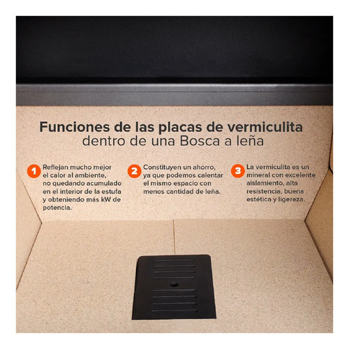 Estufa A Leña Limit 380 Bosca