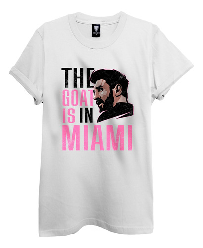 Remeras Dtg Premium The Goat Is In Miami - Messi Inter 