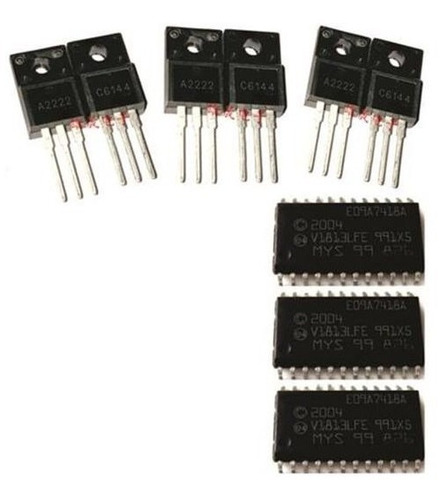 Transistor 6 A2222 C6144 + 3 Ci E09a7418a  Epson L3110 3150 