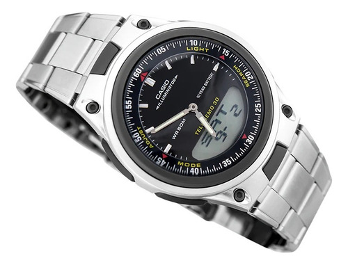 Imagen 2 de 7 de Reloj Casio Hombre Aw-80d Hora Mundial