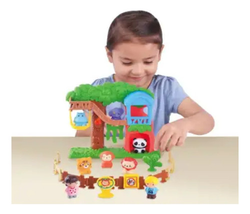 Set De Juego Paraíso Animal Con 20 Pzas