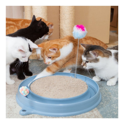 L Pelota Elástica W Funny Cat Toy Juguetes Creative Col Mk0w