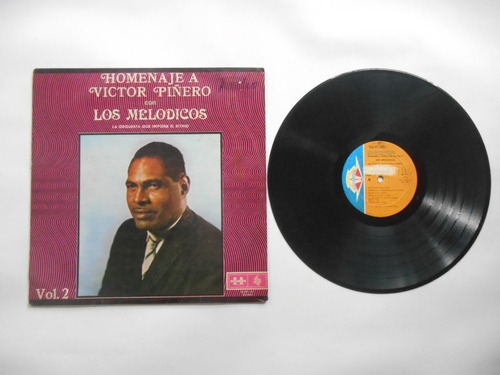  Lp Vinilo Los Melodicos Homenaje A Victor Piñero Vol 2 1975