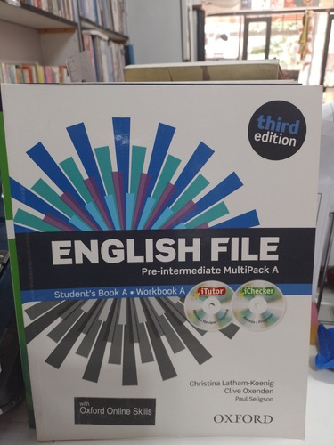 English File Pre-intermediate Multipack A (sb+wb) 