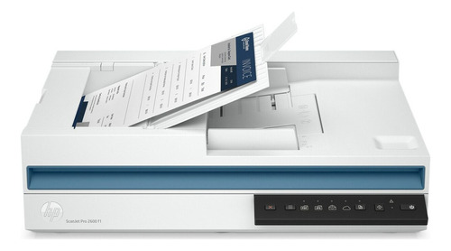Scanner Hp 2600 F1 Pro Cama Plana Adf Duplex Gtia.of. Color Blanco