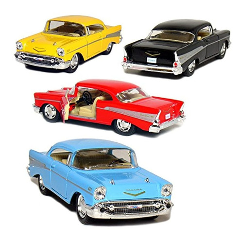 Kinsmart 1957 Chevy Bel Air Coupe Escala 1:40