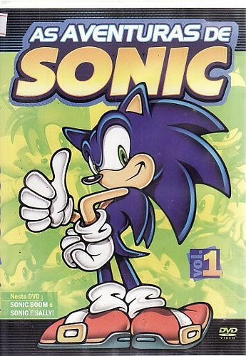 Dvd As Aventuras De Sonic Vol. 01 N/ C