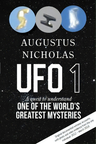 Ufo 1, De Augustus Nicholas. Editorial Ufo Book, Tapa Blanda En Inglés