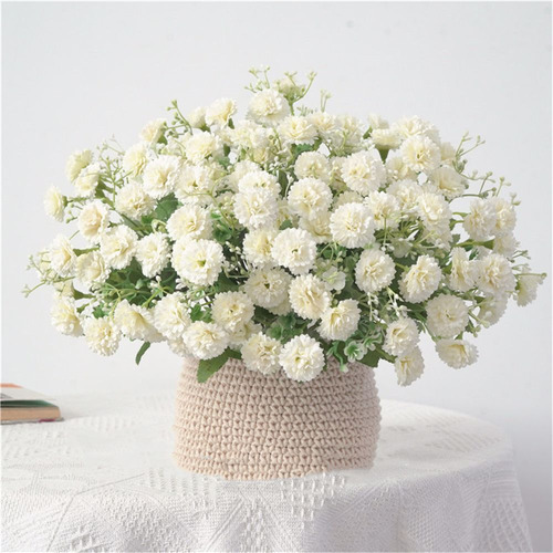 Clavel Flor Artificial Margarita Simulación Flores