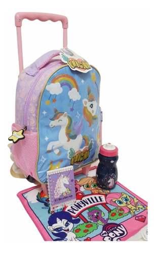 Mochila Carro Unicornio