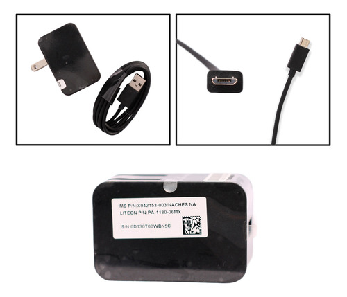 Cargador Surface 3  13w 5.2v 2.5a Micro Usb