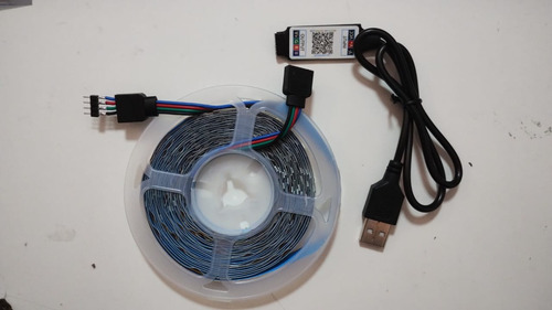 Tira Luces Led Bluetooth Rgb 5 Metros, Envio Gratis