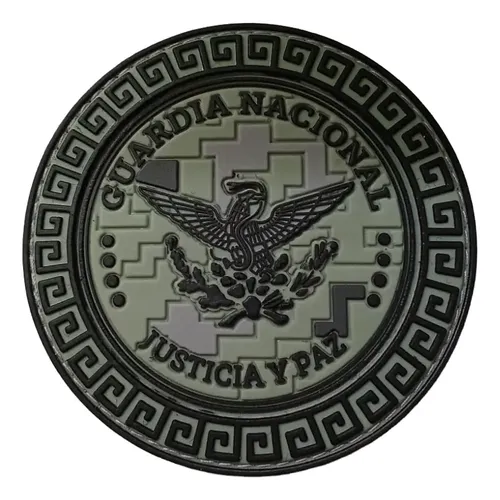 insignia-de-pvc-guardia-nacional-fondo-gris-nuevo-modelo-mercadolibre