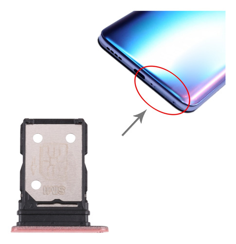 Sim Card Tray + Sim Card Tray For Oppo Realme X7 Rmx2176