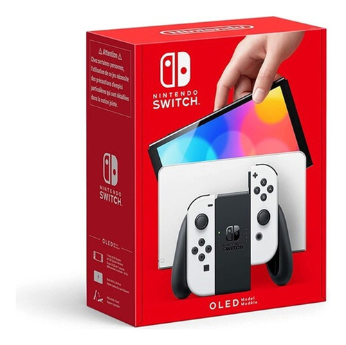 Consola Nintendo Switch Oled - (solo Disponible En Blanco)