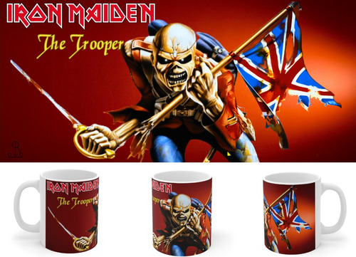 Rnm-0478b Taza Tazon Iron Maiden - The Trooper (ver.2)