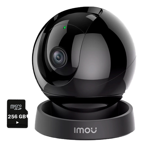 Cámara Seguridad Wi-fi Imou Rex 3d 3mp 360º Negro + Sd 256gb