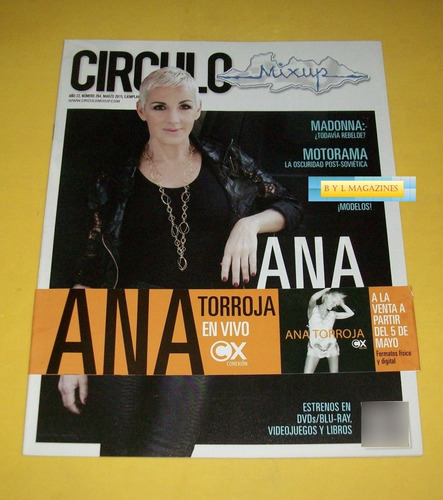 Ana Torroja Mecano Revista Circulo Mix Madonna Juan Gabriel