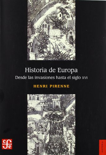 Historia De Europa, Henri Pirenne, Fce