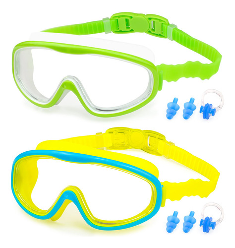Gafas De Natación Para Niños, Sin Fugas, Antiniebla,