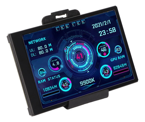 Gowenic Monitor De Temperatura De Computadora Ips De 3.5 Pul