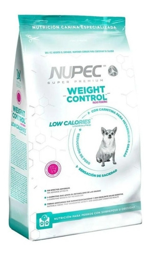 Imagen 1 de 3 de Croqueta Weight Control Rp 8 Kg Nupec +regalo Y Envio Gratis