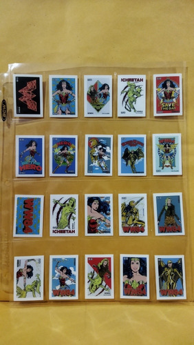 Colección Completa De Stickers Wonder Woman Doritos Dc (Usado)